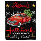 This Is My Hallmark Movie Watching Blanket - Personalized Blanket, Gift For Christmas